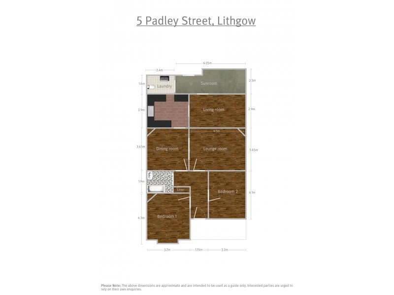 5 Padley Street, Lithgow NSW 2790 Floorplan