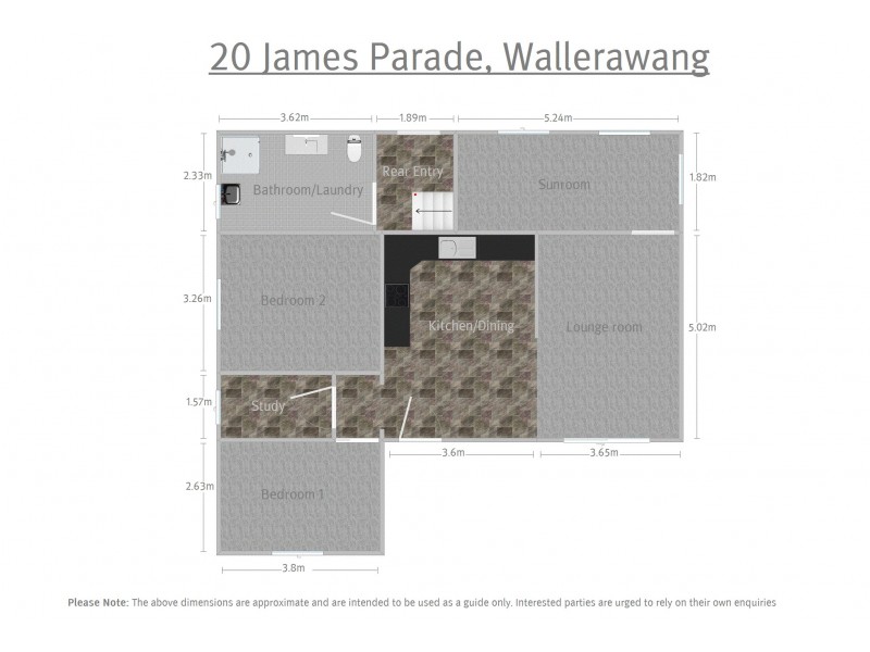 20 James Parade, Wallerawang NSW 2845 Floorplan