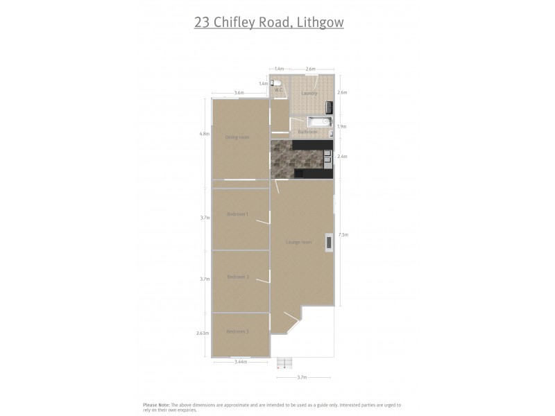 23 Chifley Road, Lithgow NSW 2790 Floorplan