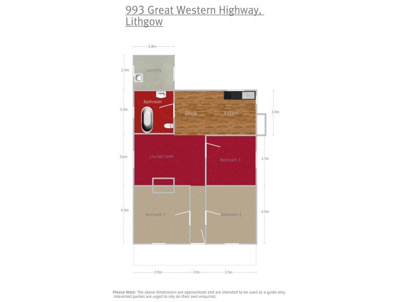 993 Great Western Highway, Lithgow NSW 2790 Floorplan