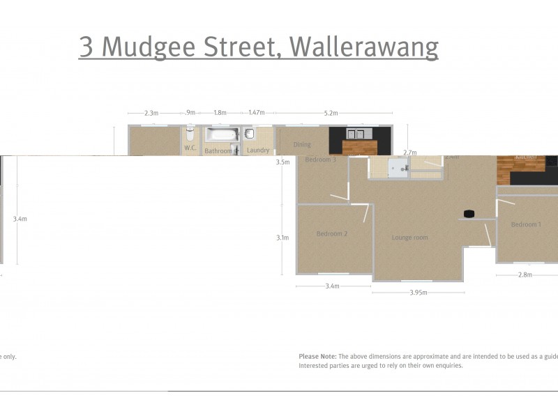 3 Mudgee Street, Wallerawang NSW 2845 Floorplan