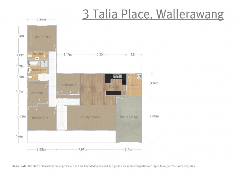 3 Talia Place, Wallerawang NSW 2845 Floorplan