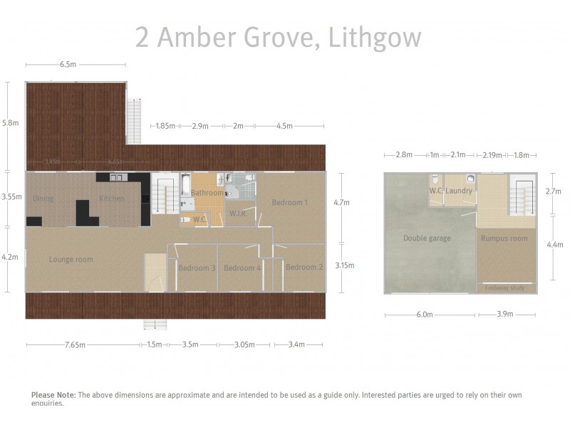 2 Amber Grove, Lithgow NSW 2790 Floorplan