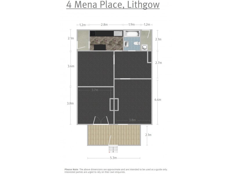 4 Mena Place, Lithgow NSW 2790 Floorplan