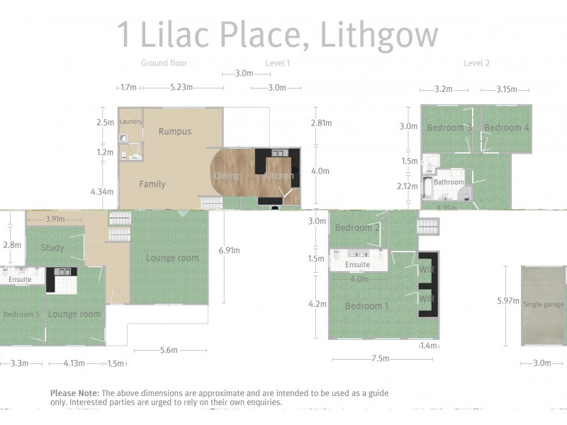 1 Lilac Place, Lithgow NSW 2790 Floorplan
