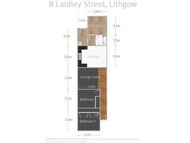 8 Laidley Street, Lithgow NSW 2790 Floorplan