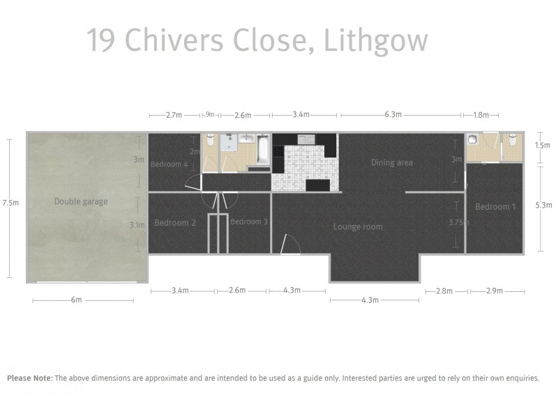 19 Chivers Close, Lithgow NSW 2790 Floorplan