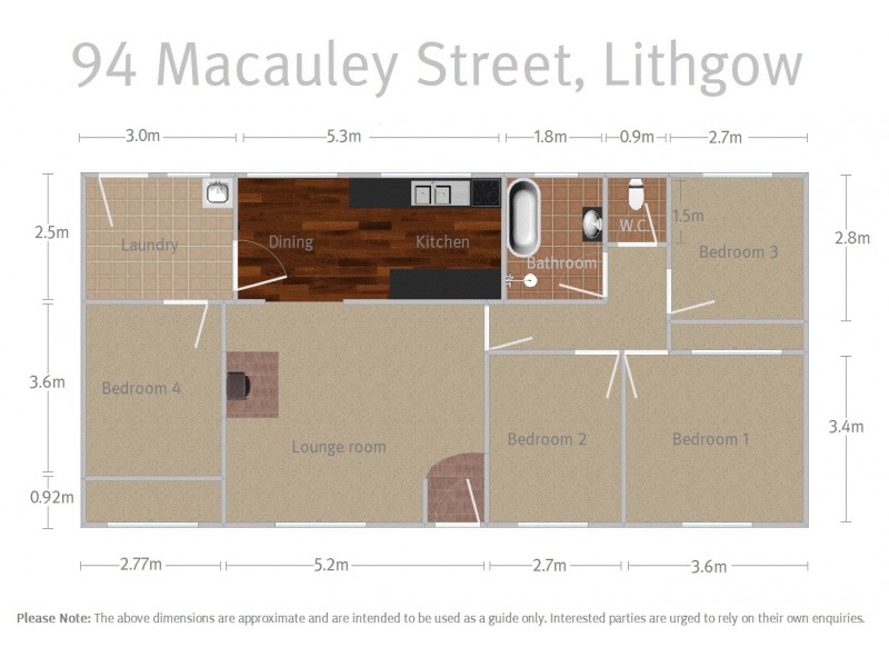 94 Macauley Street, Lithgow NSW 2790 Floorplan