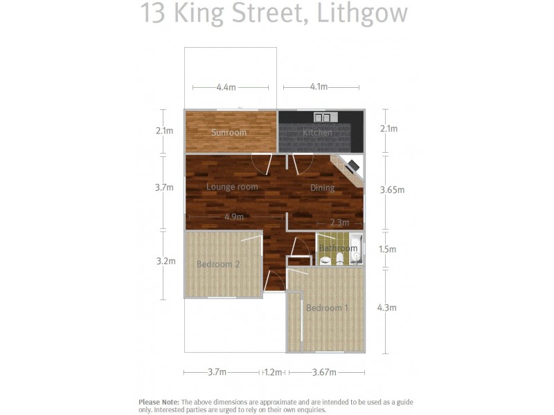 13 King Street, Lithgow NSW 2790 Floorplan
