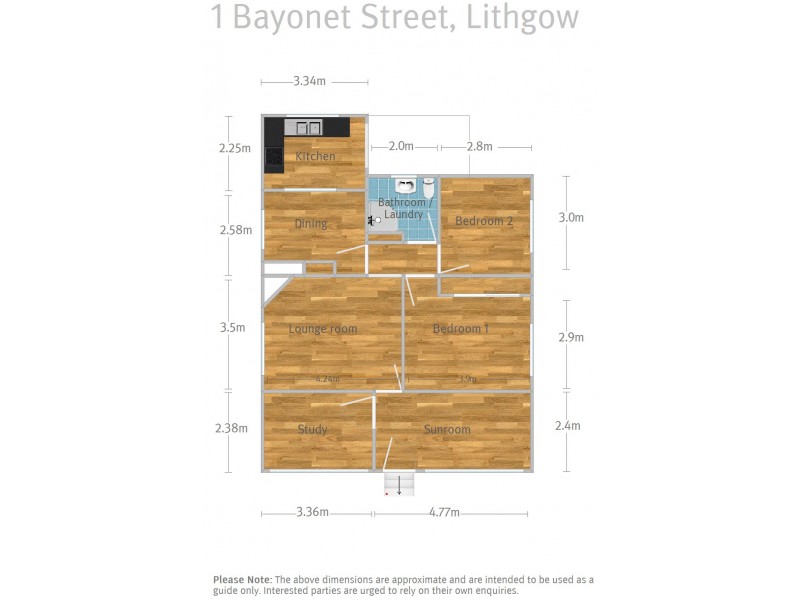 1 Bayonet Street, Lithgow NSW 2790 Floorplan