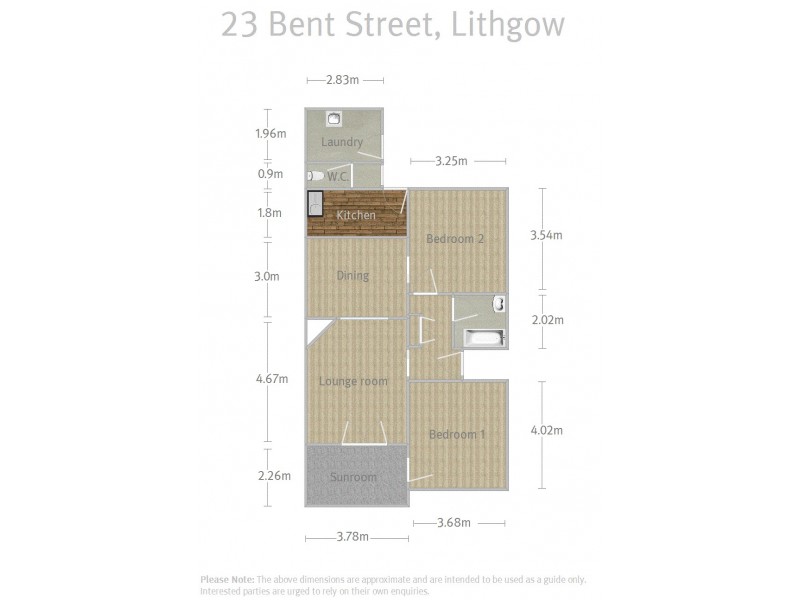 23 Bent Street, Lithgow NSW 2790 Floorplan