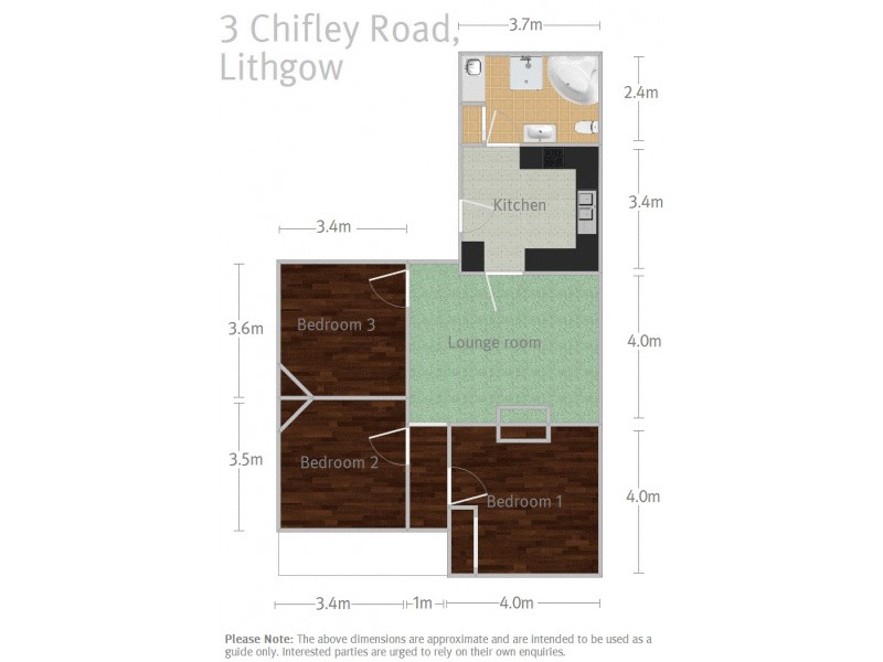 3 Chifley Road, Lithgow NSW 2790 Floorplan