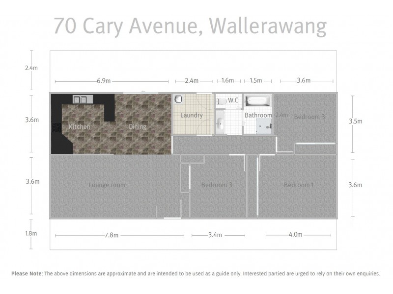 70 Cary Avenue, Wallerawang NSW 2845 Floorplan