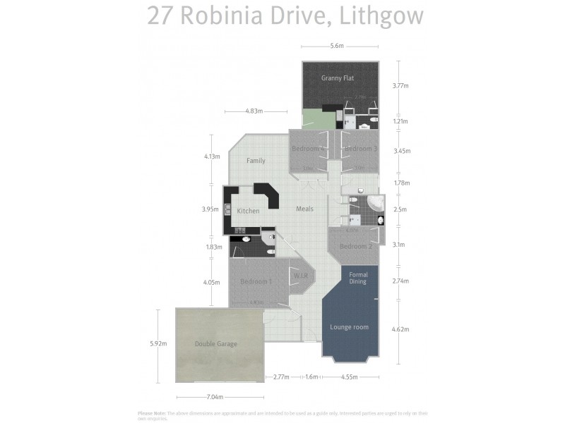 27 Robinia Drive, Lithgow NSW 2790 Floorplan
