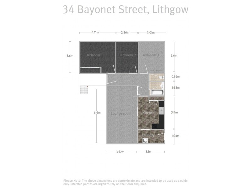 34 Bayonet Street, Lithgow NSW 2790 Floorplan