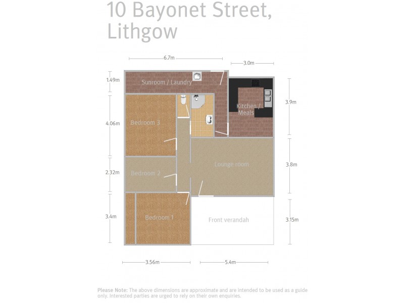 10 Bayonet Street, Lithgow NSW 2790 Floorplan