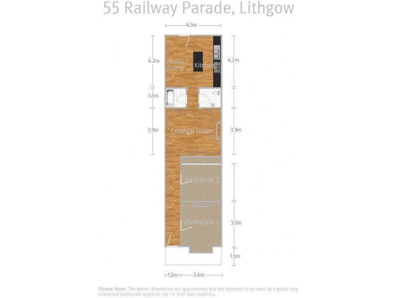 55 Railway Parade, Lithgow NSW 2790 Floorplan