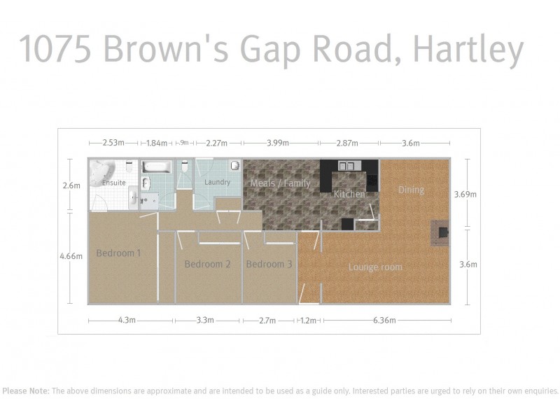 1075 Browns Gap Road, Hartley NSW 2790 Floorplan