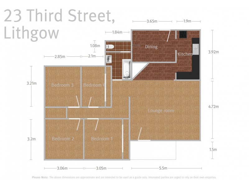 23 Third Street, Lithgow NSW 2790 Floorplan
