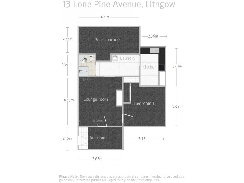 13 Lone Pine Ave, Lithgow NSW 2790 Floorplan