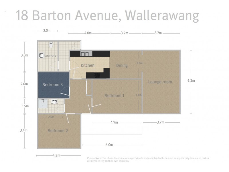 18 Barton Avenue, Wallerawang NSW 2845 Floorplan