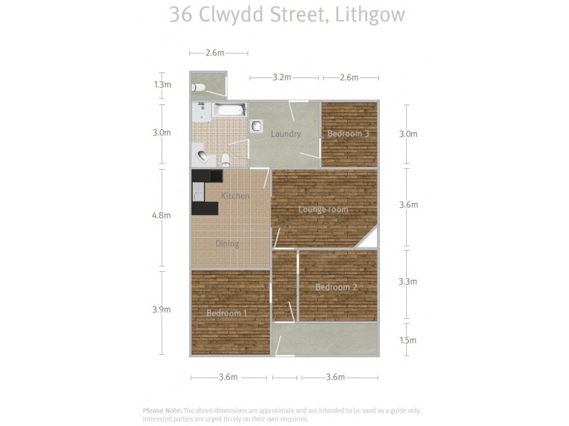 36 Clwydd Street, Lithgow NSW 2790 Floorplan