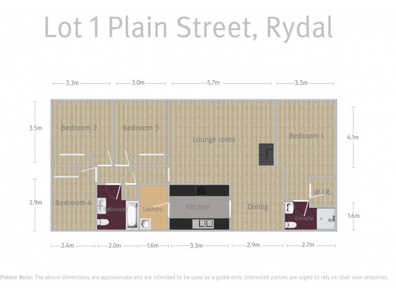 1 Plain Street, Rydal NSW 2790 Floorplan