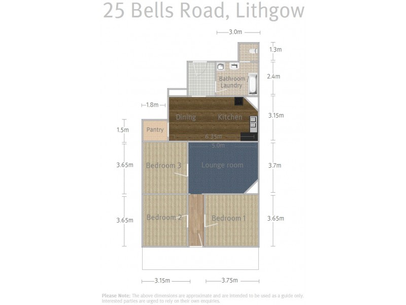 25 Bells Road, Lithgow NSW 2790 Floorplan