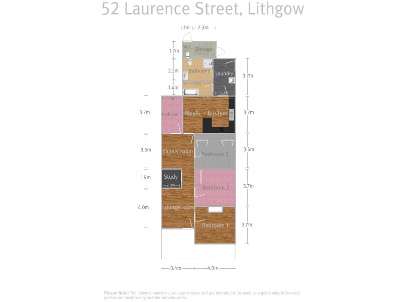 52 Laurence Street, Lithgow NSW 2790 Floorplan