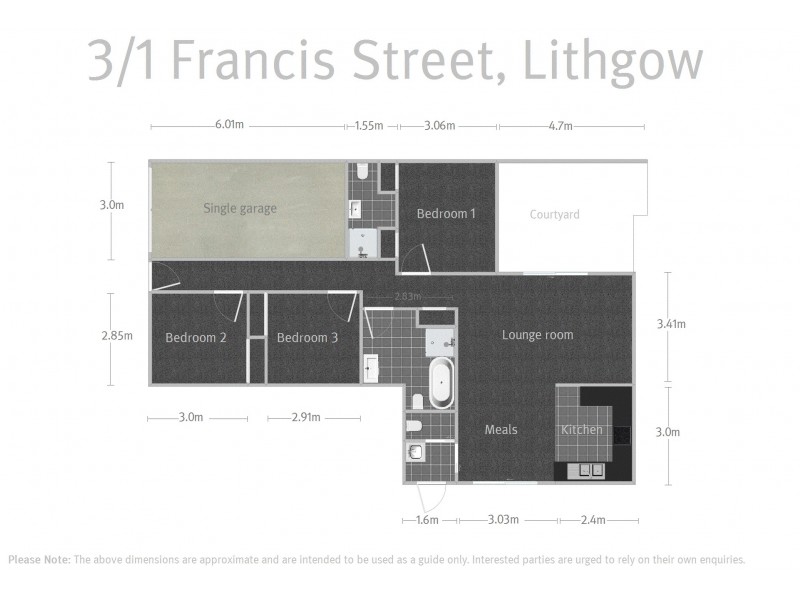 3/1 Francis Street, Lithgow NSW 2790 Floorplan