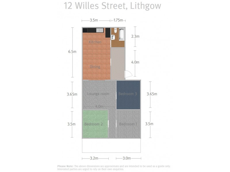 12 Willes Street, Lithgow NSW 2790 Floorplan