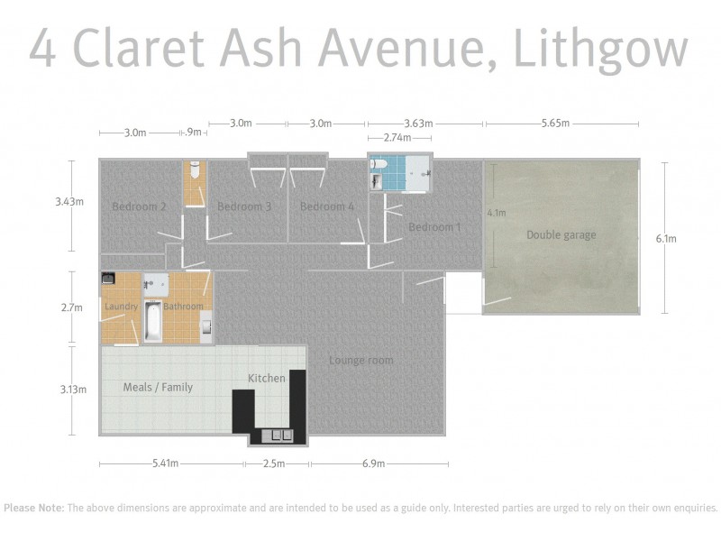 4 Claret Ash Avenue, Lithgow NSW 2790 Floorplan