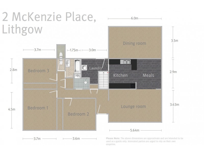 2 McKenzie Place, Lithgow NSW 2790 Floorplan