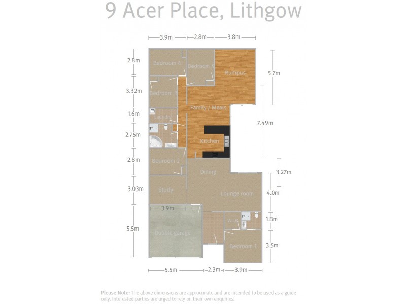 9 Acer Place, Lithgow NSW 2790 Floorplan