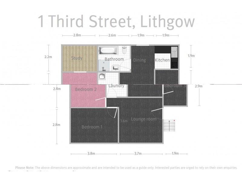 1 Third Street, Lithgow NSW 2790 Floorplan