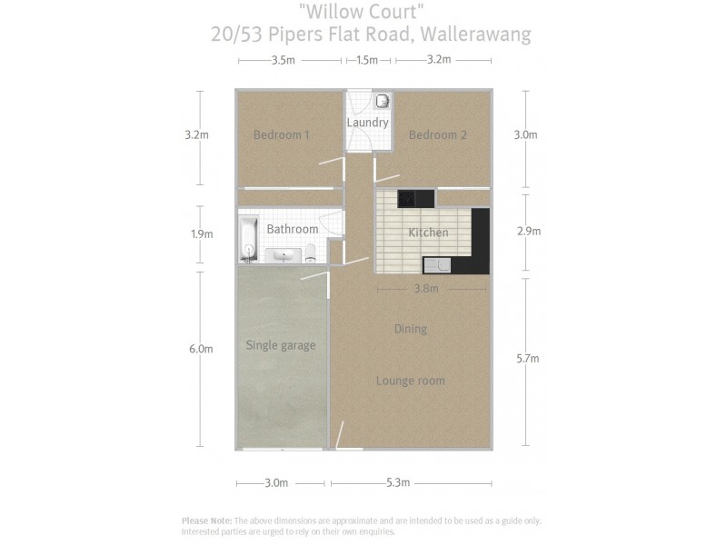 20/53 Pipers Flat Road, Wallerawang NSW 2845 Floorplan