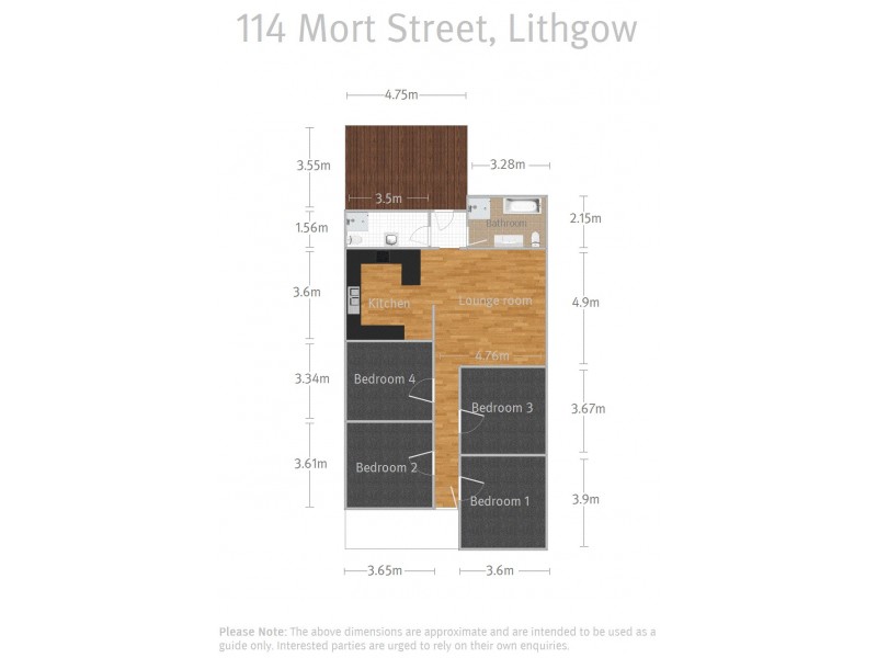 114 Mort Street, Lithgow NSW 2790 Floorplan
