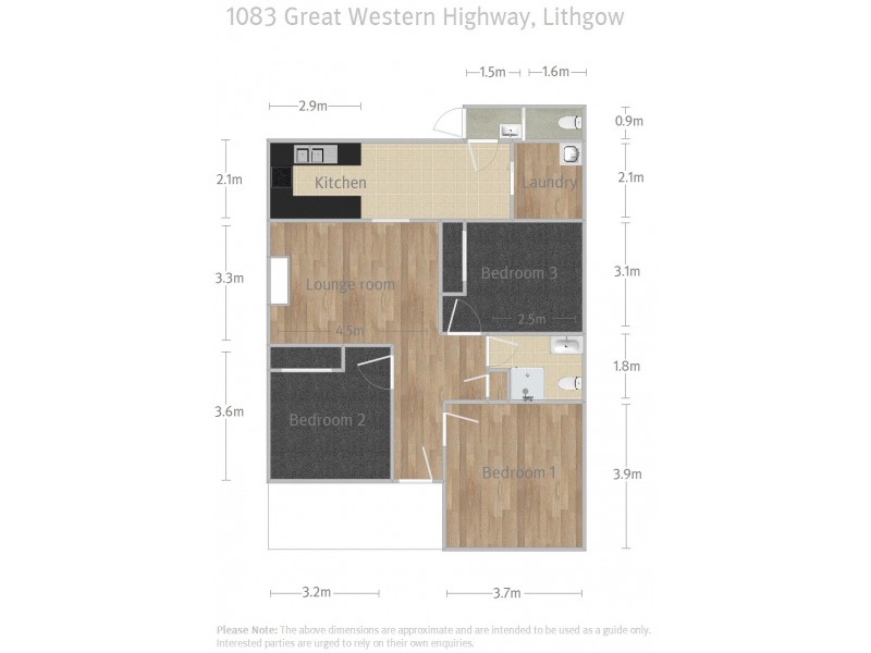 1083 Great Western Highway, Lithgow NSW 2790 Floorplan