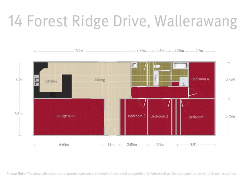 14 Forest Ridge Drive, Wallerawang NSW 2845 Floorplan