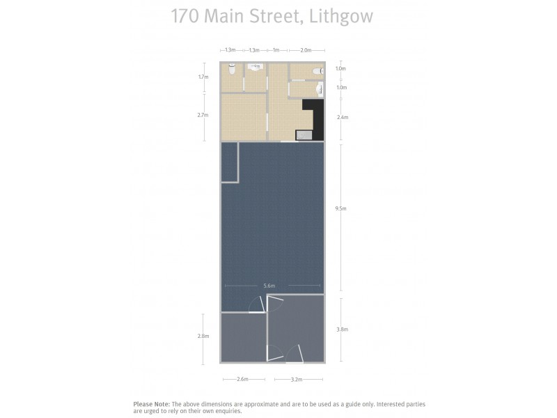 170 Main Street, Lithgow NSW 2790 Floorplan