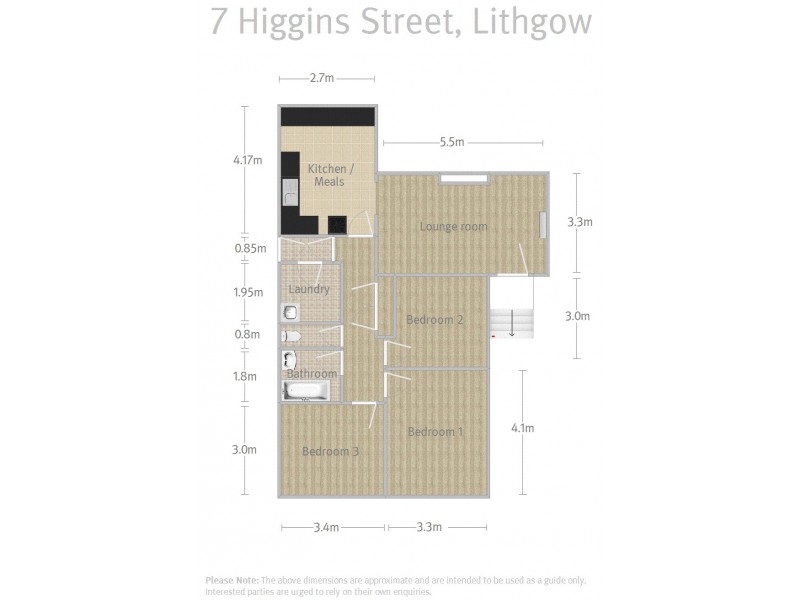 7 Higgins Street, Lithgow NSW 2790 Floorplan