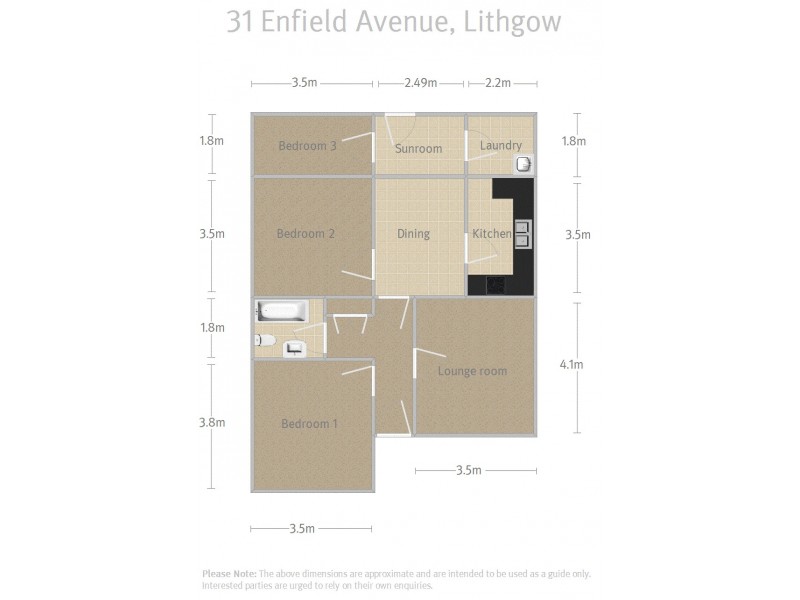 31 Enfield Avenue, Lithgow NSW 2790 Floorplan