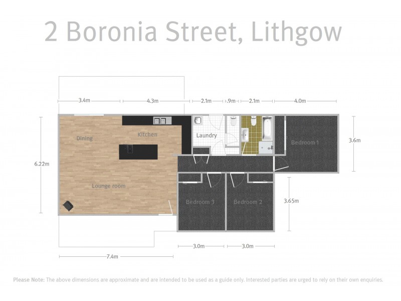 2 Boronia Street, Lithgow NSW 2790 Floorplan