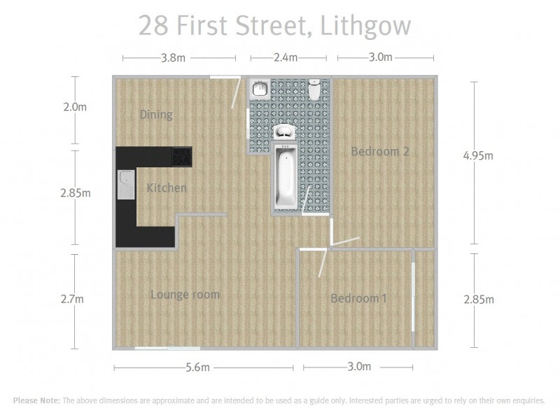 28 First Street, Lithgow NSW 2790 Floorplan