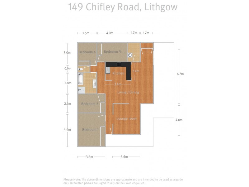 149 Chifley Road, Lithgow NSW 2790 Floorplan