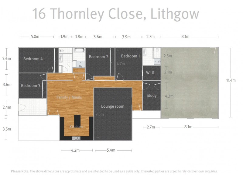 16 Thornley Close, Lithgow NSW 2790 Floorplan