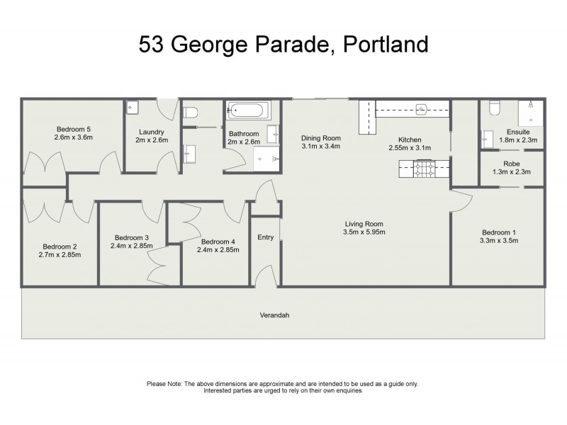 53 George Parade, Pipers Flat NSW 2847 Floorplan