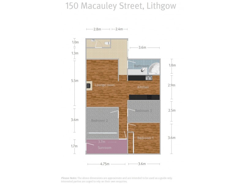 150 Macauley Street, Lithgow NSW 2790 Floorplan