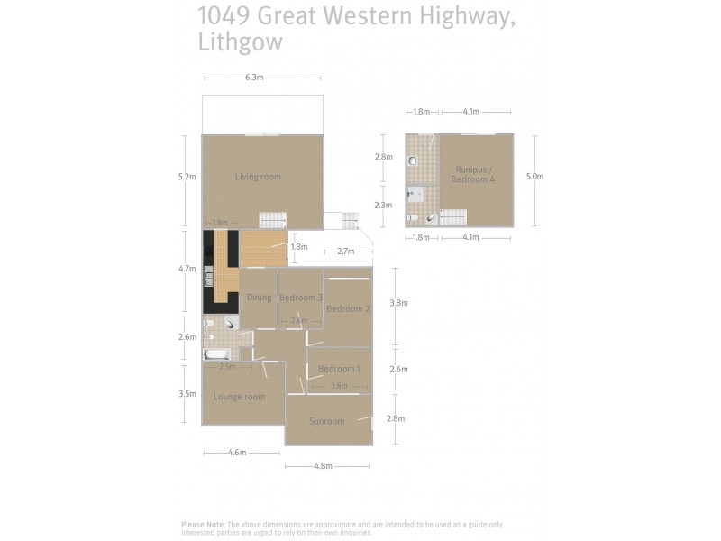 1049 Great Western Highway, Lithgow NSW 2790 Floorplan