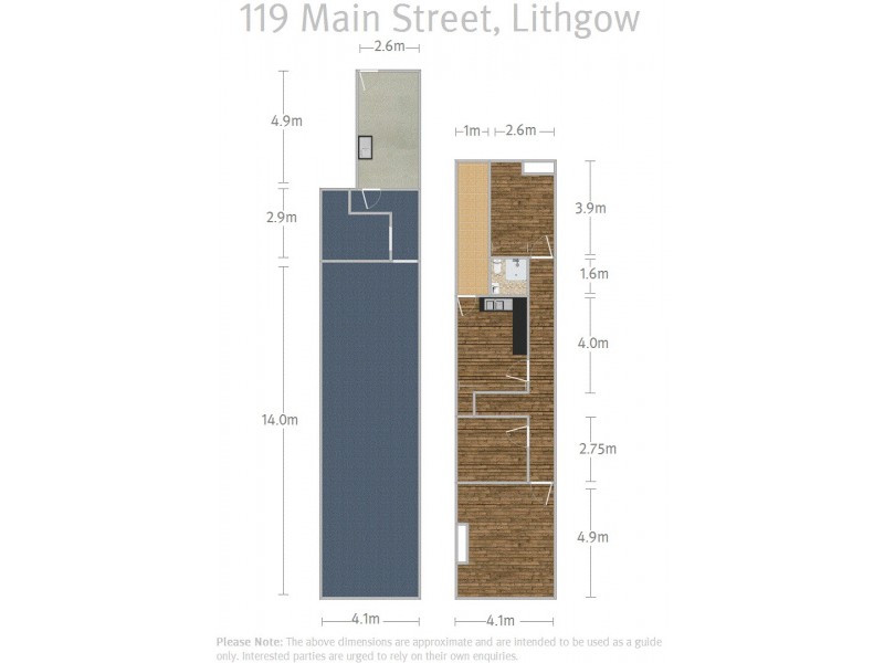119 Main Street, Lithgow NSW 2790 Floorplan